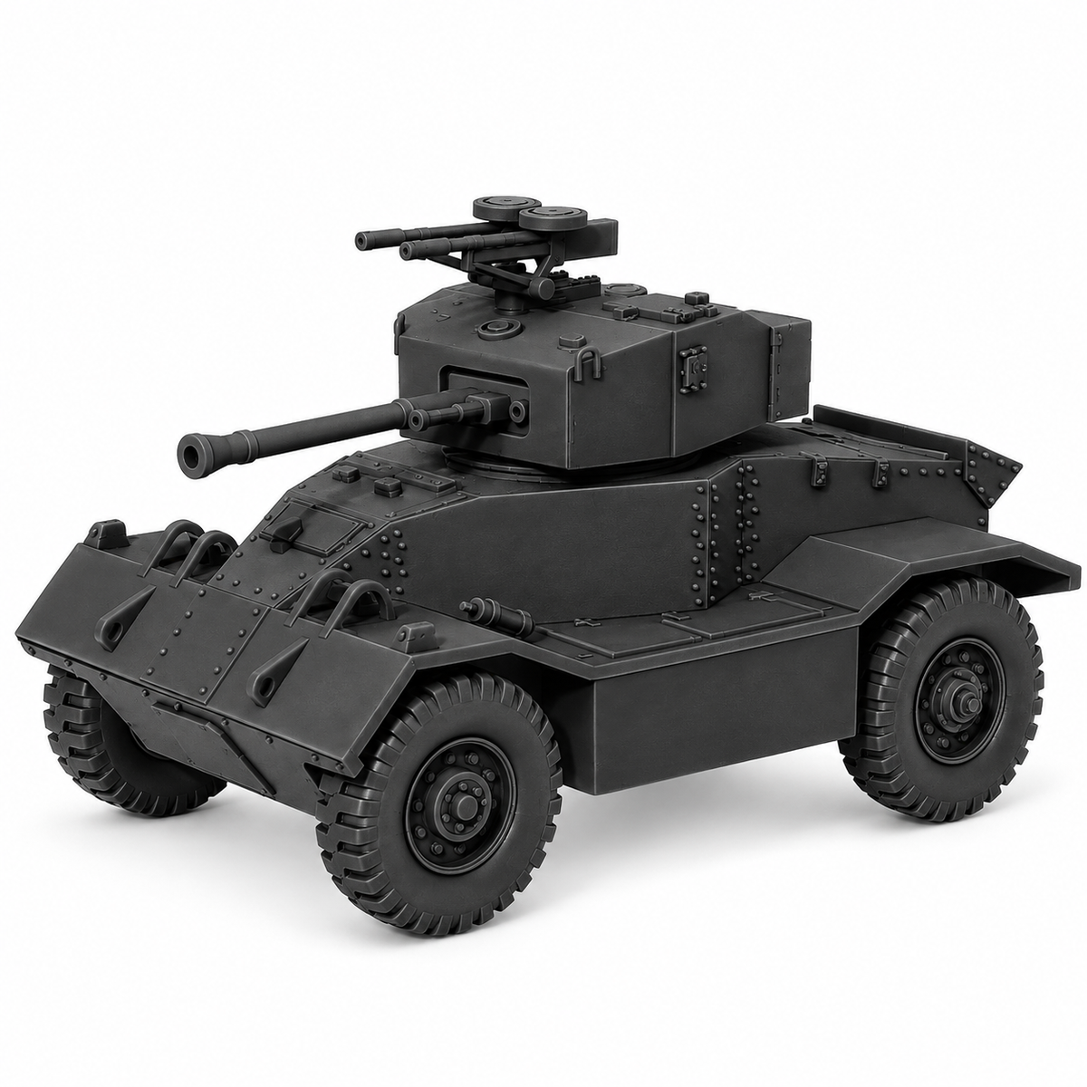 SSMODEL 1/72 1/144 Multi Scale AEC Mk.III Armoured Car Resin Model Kit TSS0754 — detail view 16