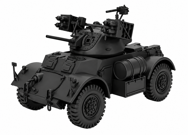 SSMODEL 1/72 1/144 Multi Scale Staghound MkI with Landmattress MODEL KIT TSS0957
