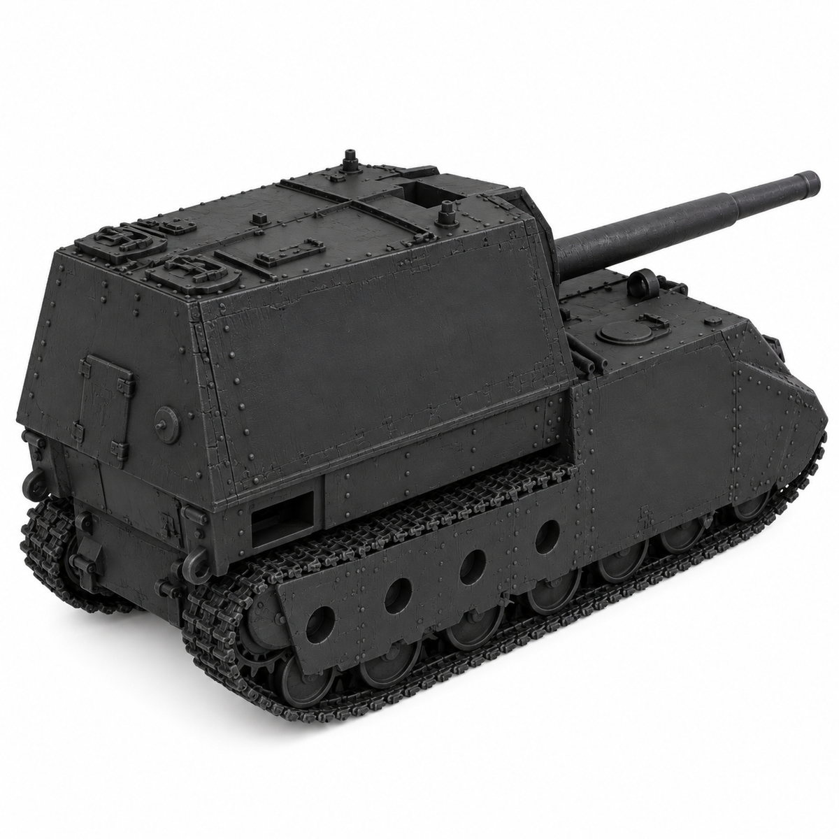 SSMODEL 1/72 1/144 Multi Scale SU-14-2 Tank Resin MODEL KIT TSS0518 — detail view 4