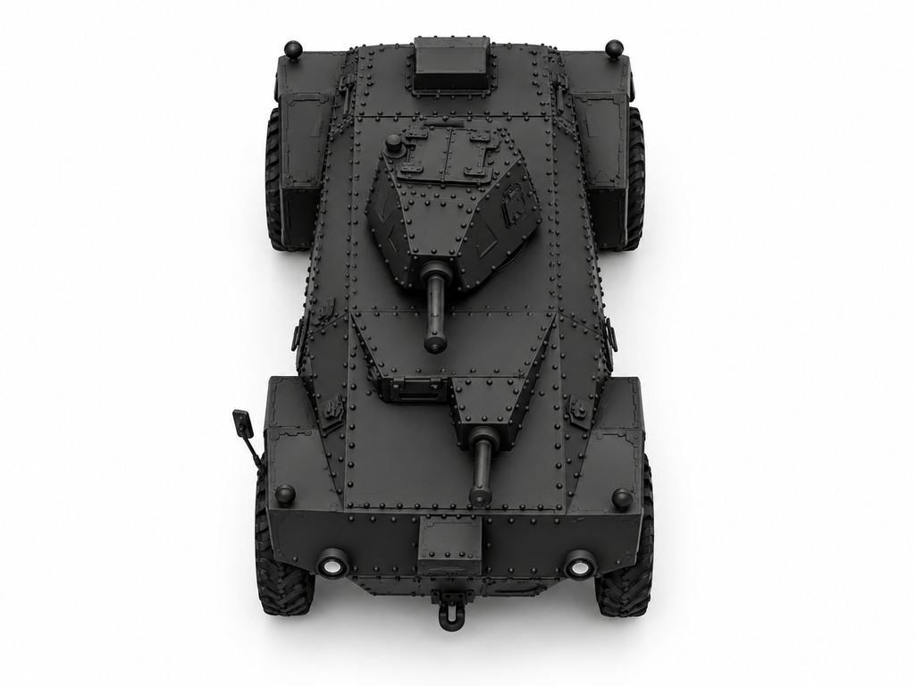 SSMODEL 1/72 1/144 Multi Scale Alvis Straussler AC3D Armored Tank MODEL TSS1178