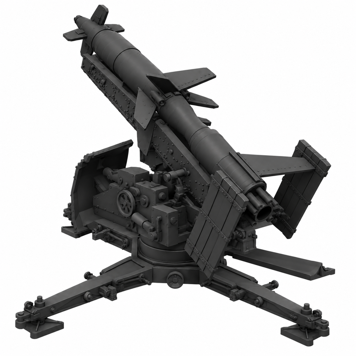 SSMODEL 1/72 1/144 Rheintochter R1 German AA-missile Resin MODEL KIT TSS0441 — detail view 3
