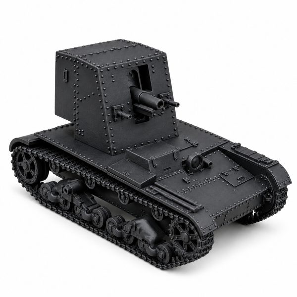SSMODEL 1/72 1/144 Multi Scale SU-26 tank Resin Model Kit TSS0082