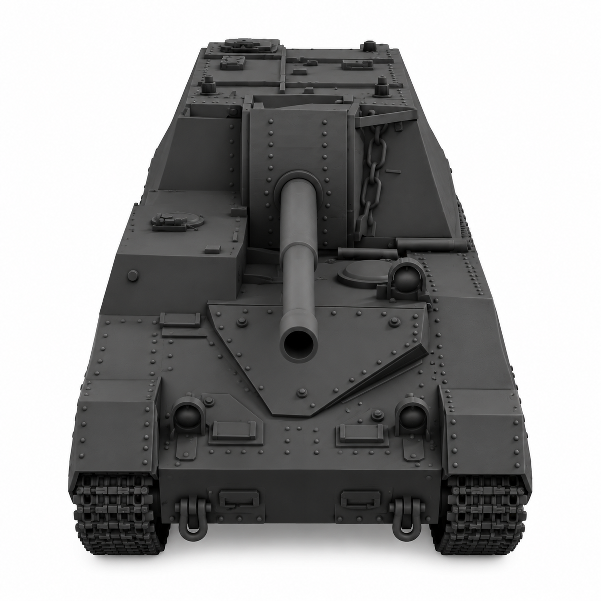 SSMODEL 1/72 1/144 Multi Scale SU-14-2 Tank Resin MODEL kit TSS0041 — detail view 3