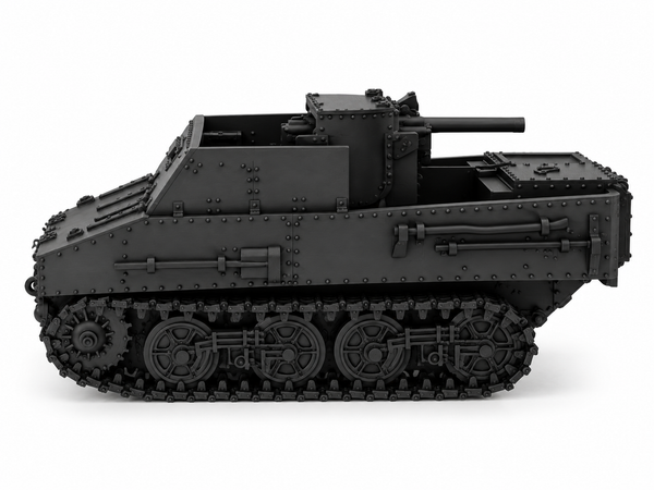 SSMODEL 1/72 1/144 Multi Scale hunter T13 B1 Tank MODEL kit TSS1377
