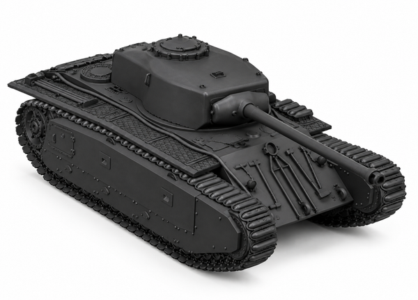 SSMODEL 1/72 1/144 Multi Scale ARL 44 (ACL-1) French heavy tank MODEL TSS0367