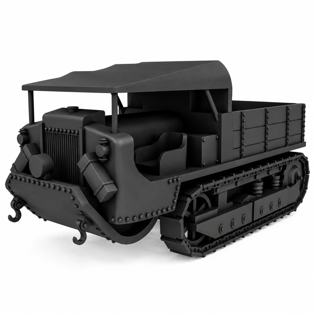 SSMODEL 1/72 1/144 Multi Scale CD Artillery Tractor Resin MODEL KIT TSS1430