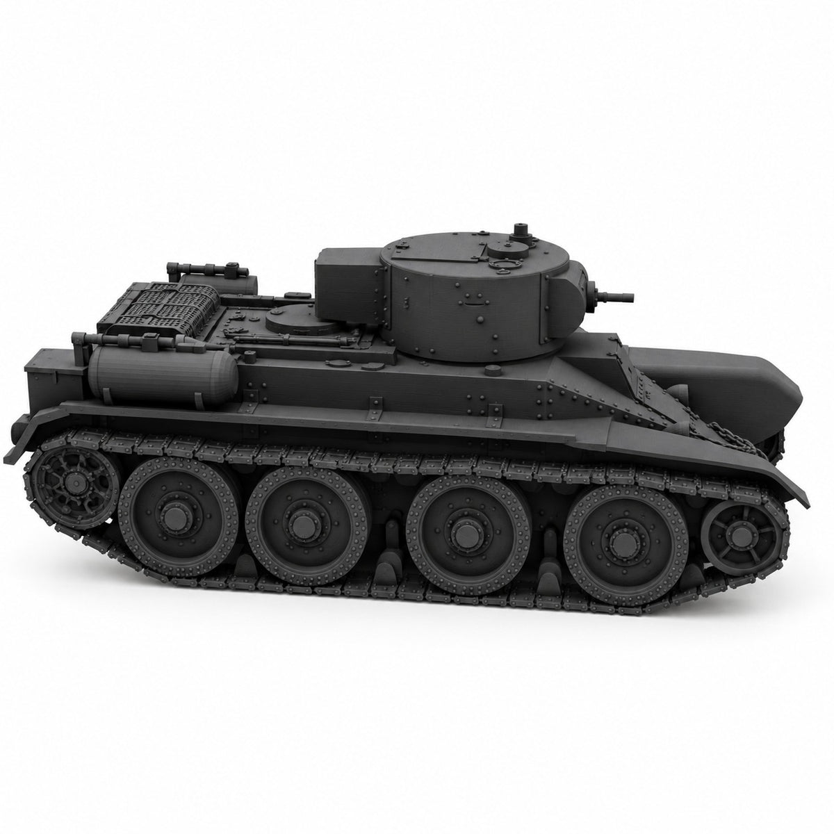 SSMODEL 1/72 1/144 Multi Scale KhBT-5 Soviet chemical tank Resin Model TSS0150 — detail view 4