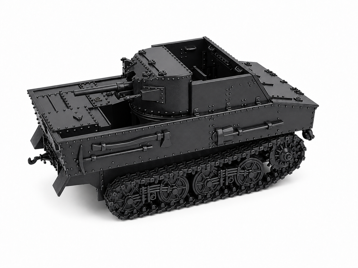 SSMODEL 1/72 1/144 Multi Scale hunter T13 B2 Tank MODEL kit TSS1378 — detail view 4