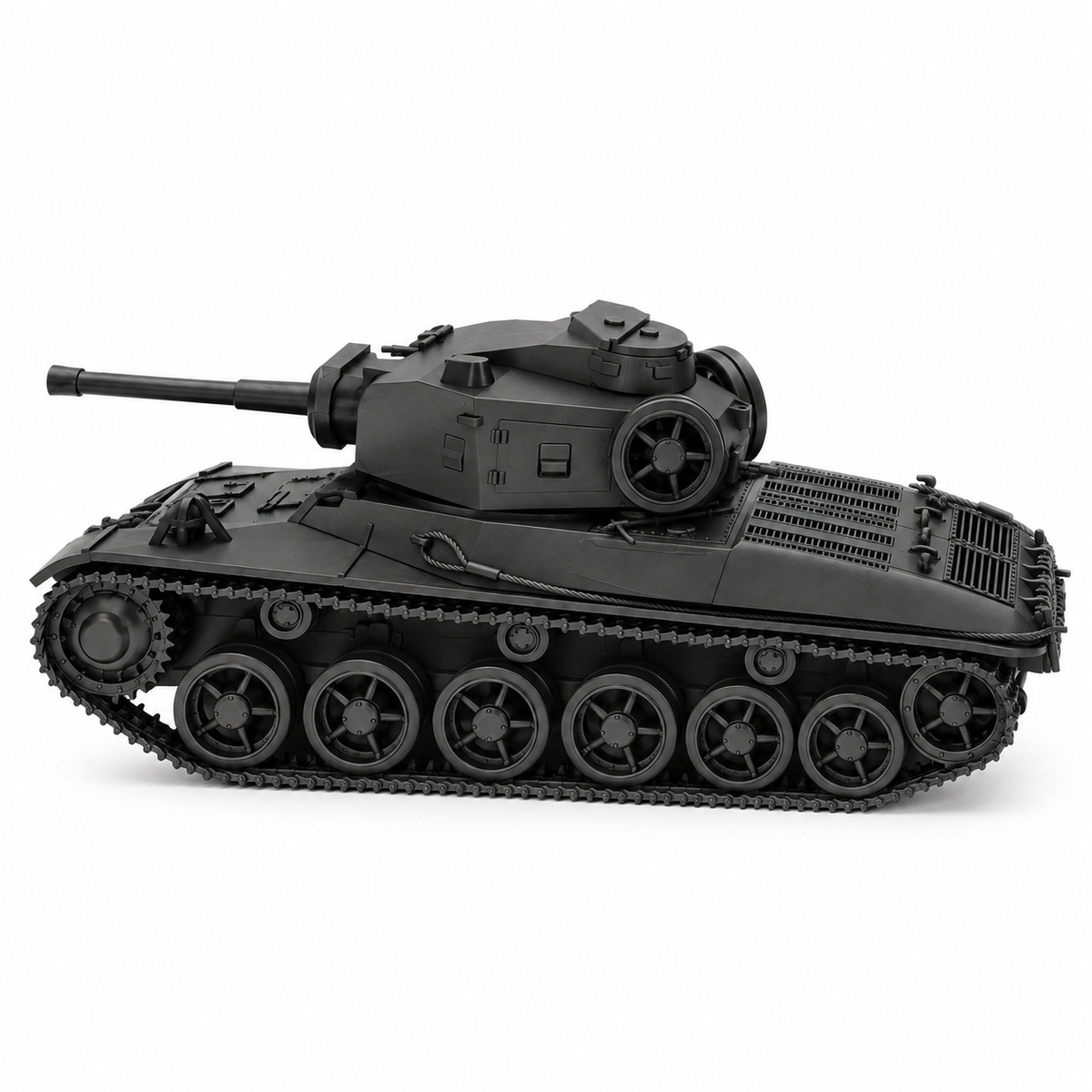 SSMODEL 1/72 1/144 Multi Scale Stridsvagn m/42Medium Strv m/42Tank MODEL TSS1351 — scale model kit