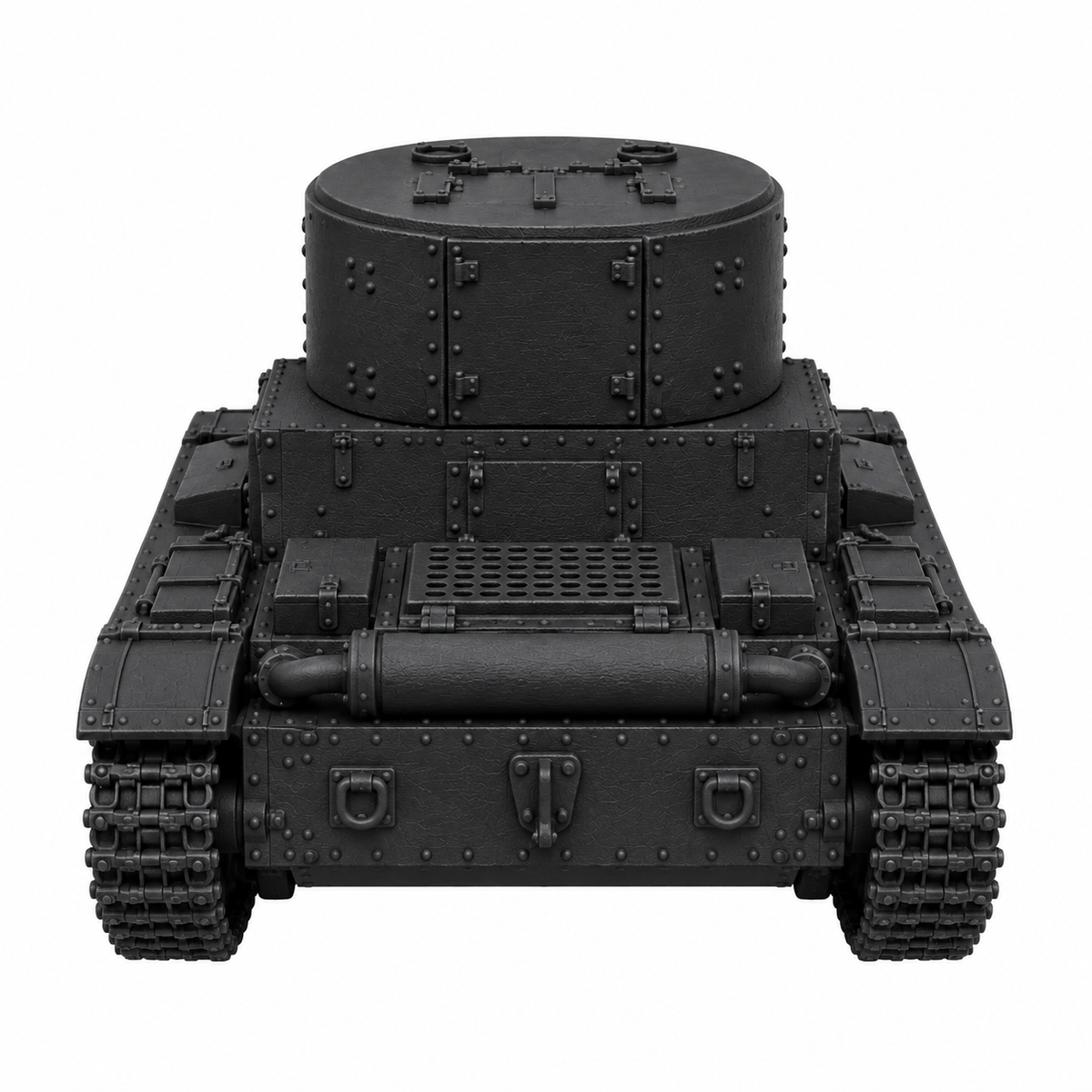 SSMODEL 1/72 1/144 Multi Scale T-26A T-26-4 tank Resin Model Kit TSS0083 — detail view 4