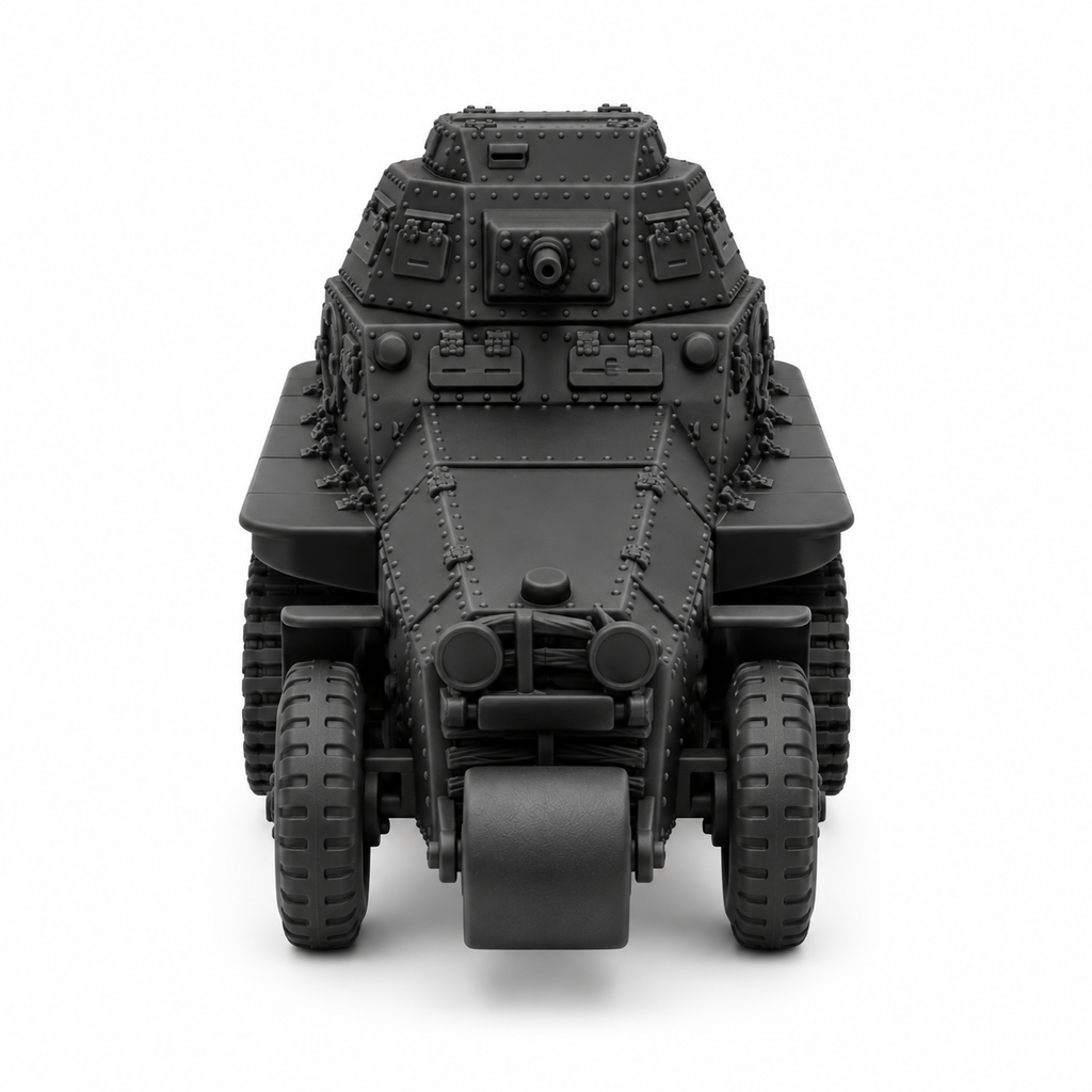 SSMODEL 1/72 1/144 AMC P16 French WWII Armoured Half-Track Resin Model  TSS1575