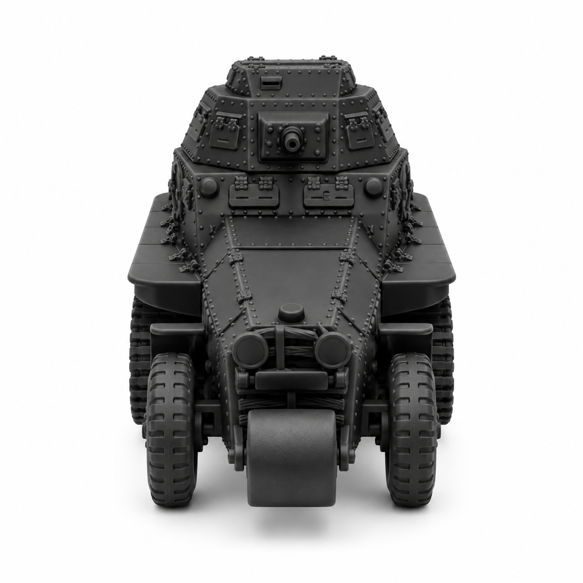 SSMODEL 1/72 1/144 AMC P16 French WWII Armoured Half-Track Resin Model  TSS1575 — detail view 5