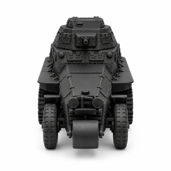SSMODEL 1/72 1/144 AMC P16 French WWII Armoured Half-Track Resin Model  TSS1575