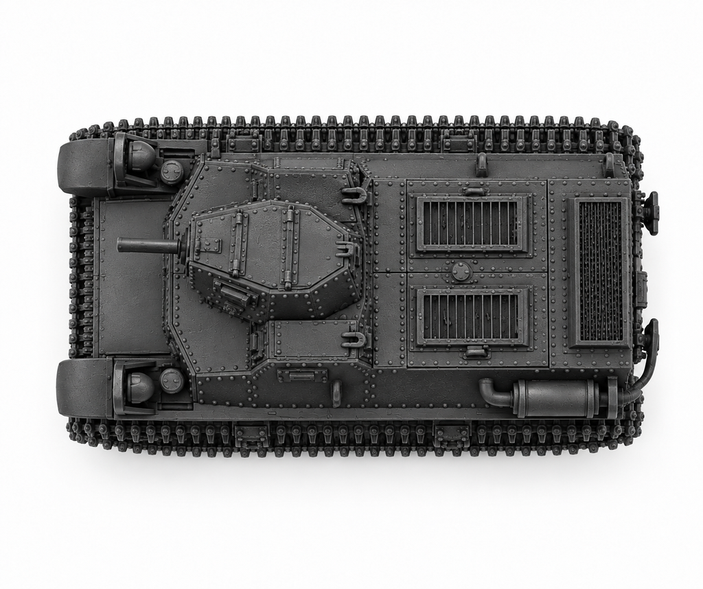 SSMODEL 1/72 1/144 Multi Scale Marmon Herrington CTLS-4TAС Tank MODEL TSS0676
