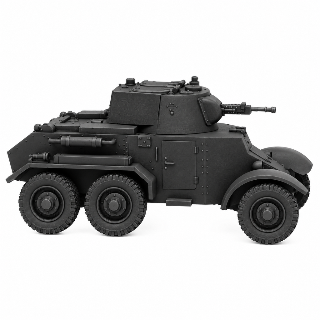 SSMODEL 1/72 1/144 Multi Scale BA-BT Soviet fictional armored Model Kit TSS0094