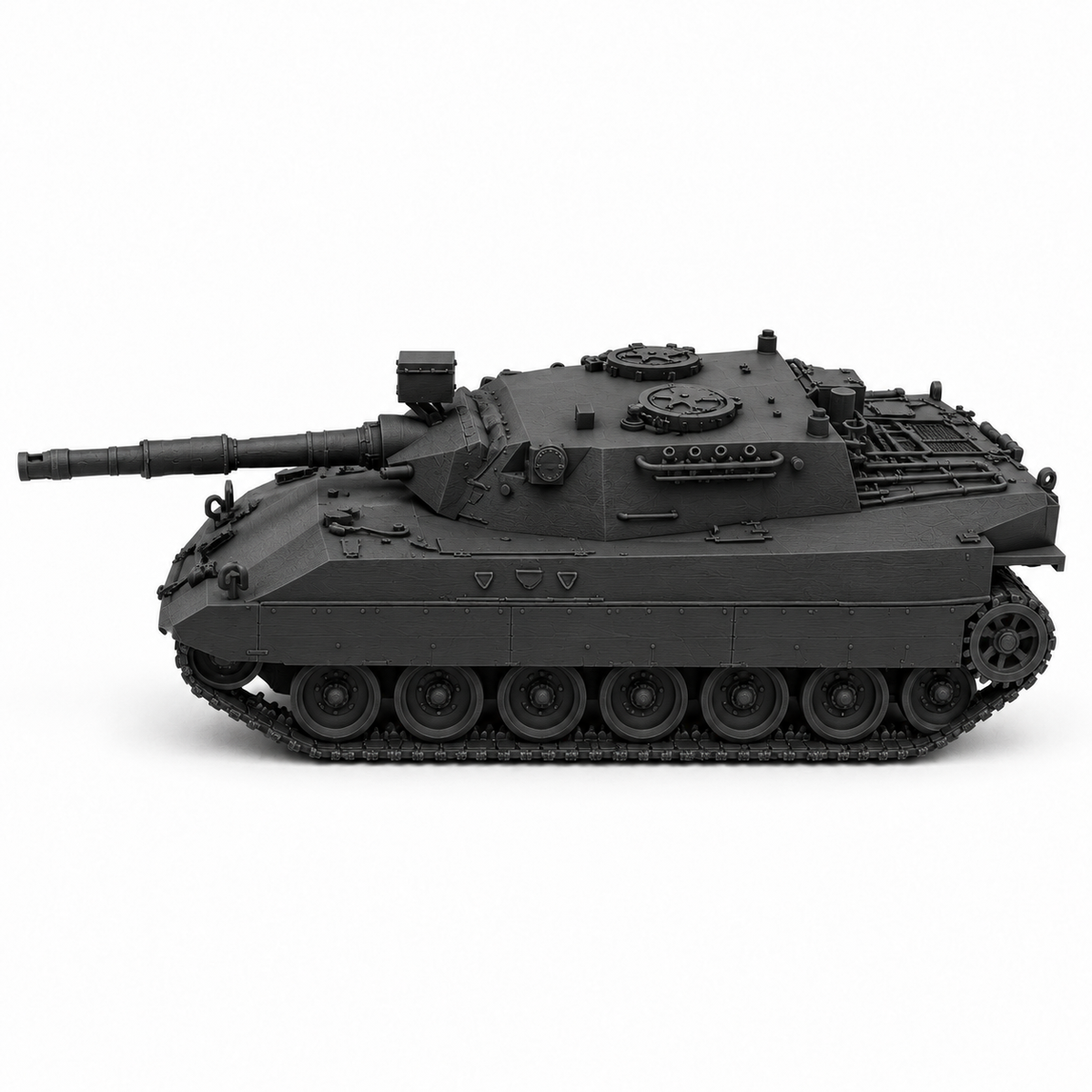 SSMODEL 1/72 1/144 Carro Leone Italian Experimental Tank Resin MODEL KIT TSS0538 — detail view 5