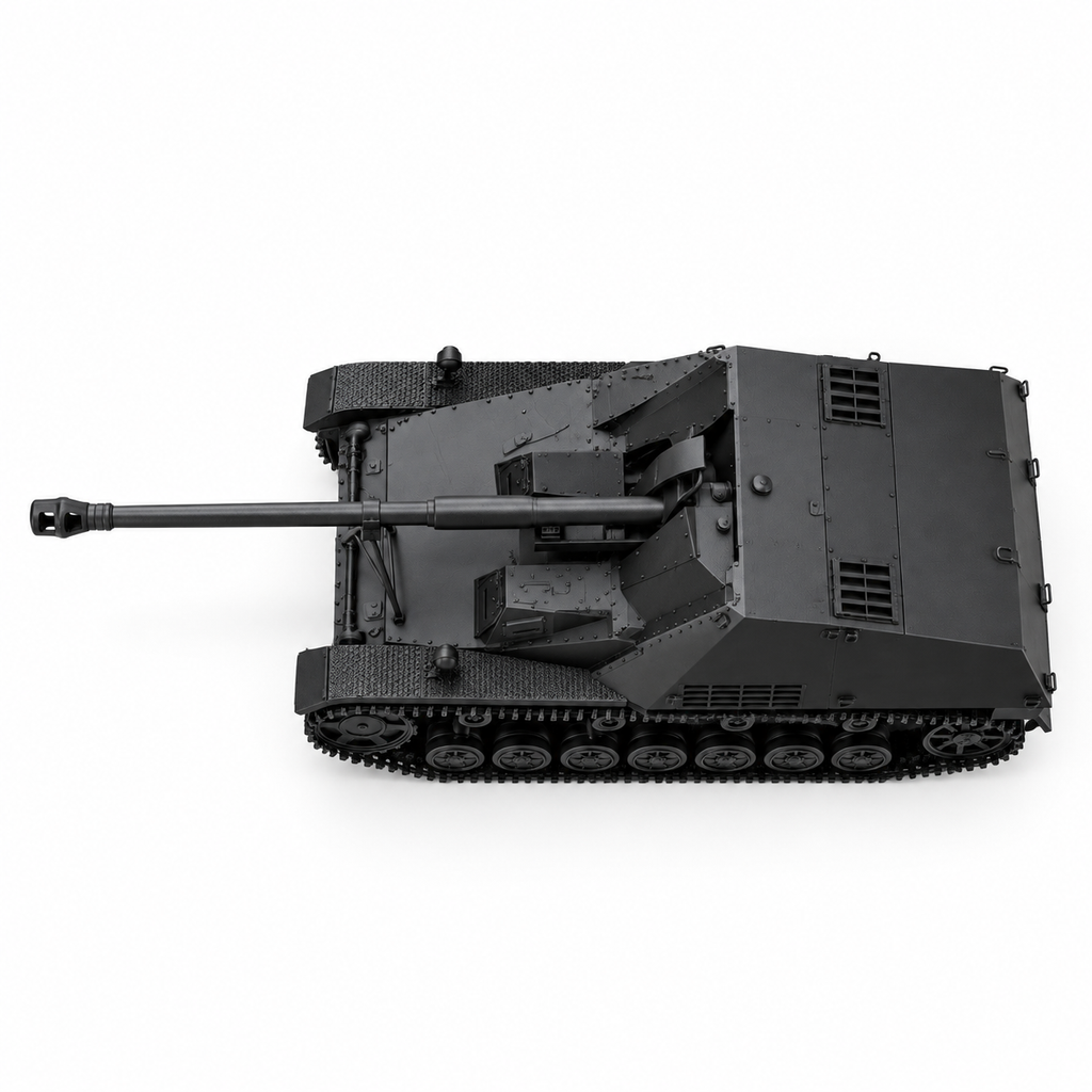 SSMODEL 1/72 1/144 WWII Nashorn Hornisse SdKfz164 88mm Resin Model Kit TSS1252
