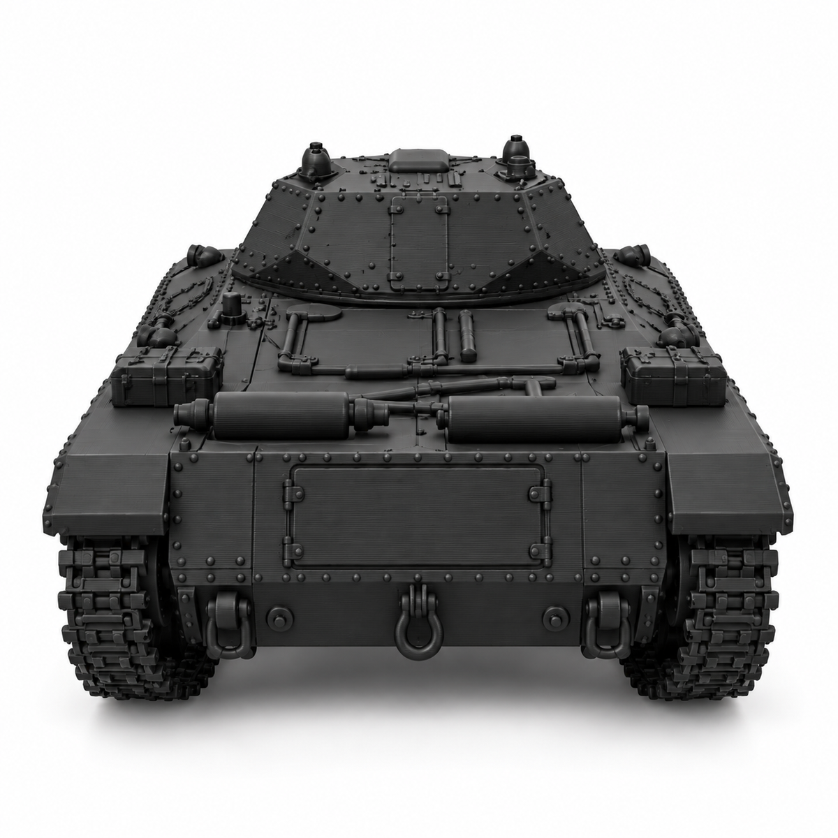 SSMODEL 1/72 1/144 Multi Scale Italian light tank Resin Model Kit TSS0268 — detail view 3