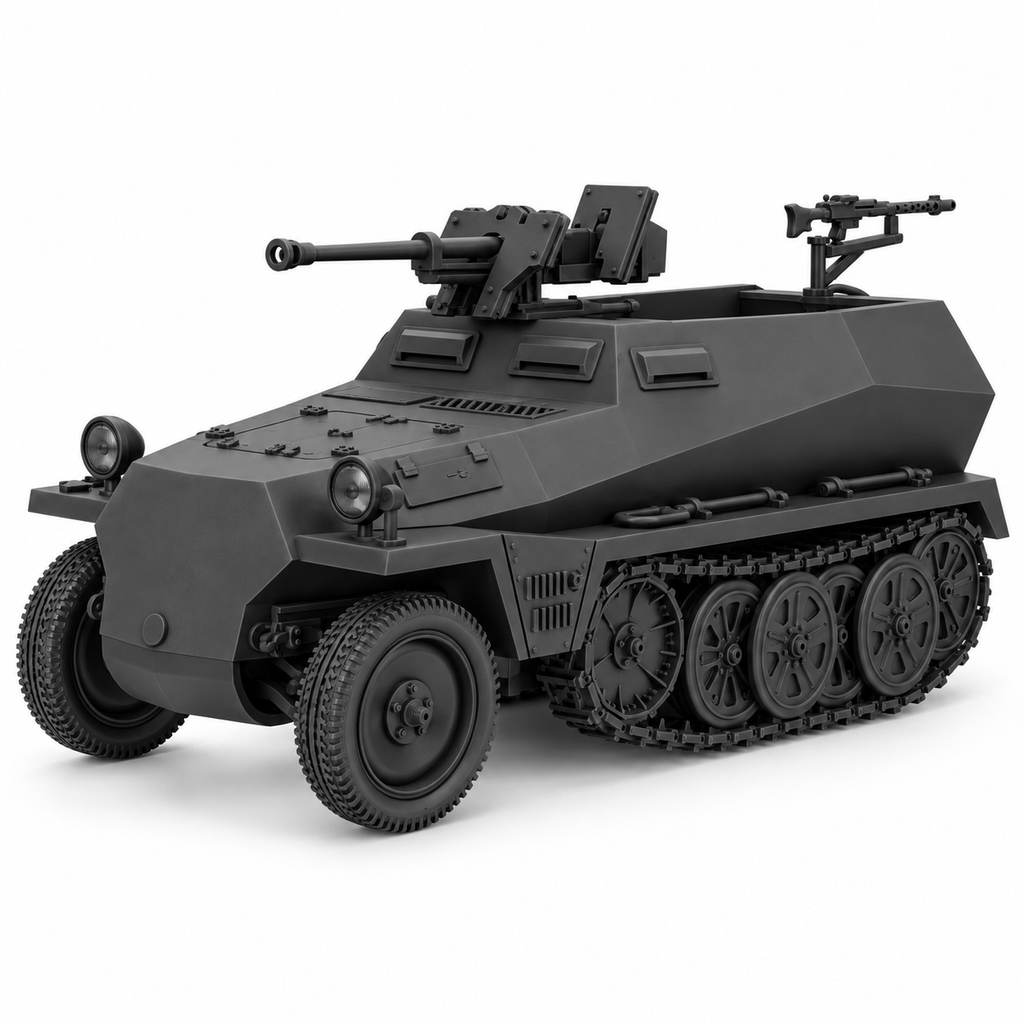 SSMODEL 1/72 1/144 Sd.Kfz.250/11 Schwerer Panzerbuchse41 Resin MODEL KIT TSS0934