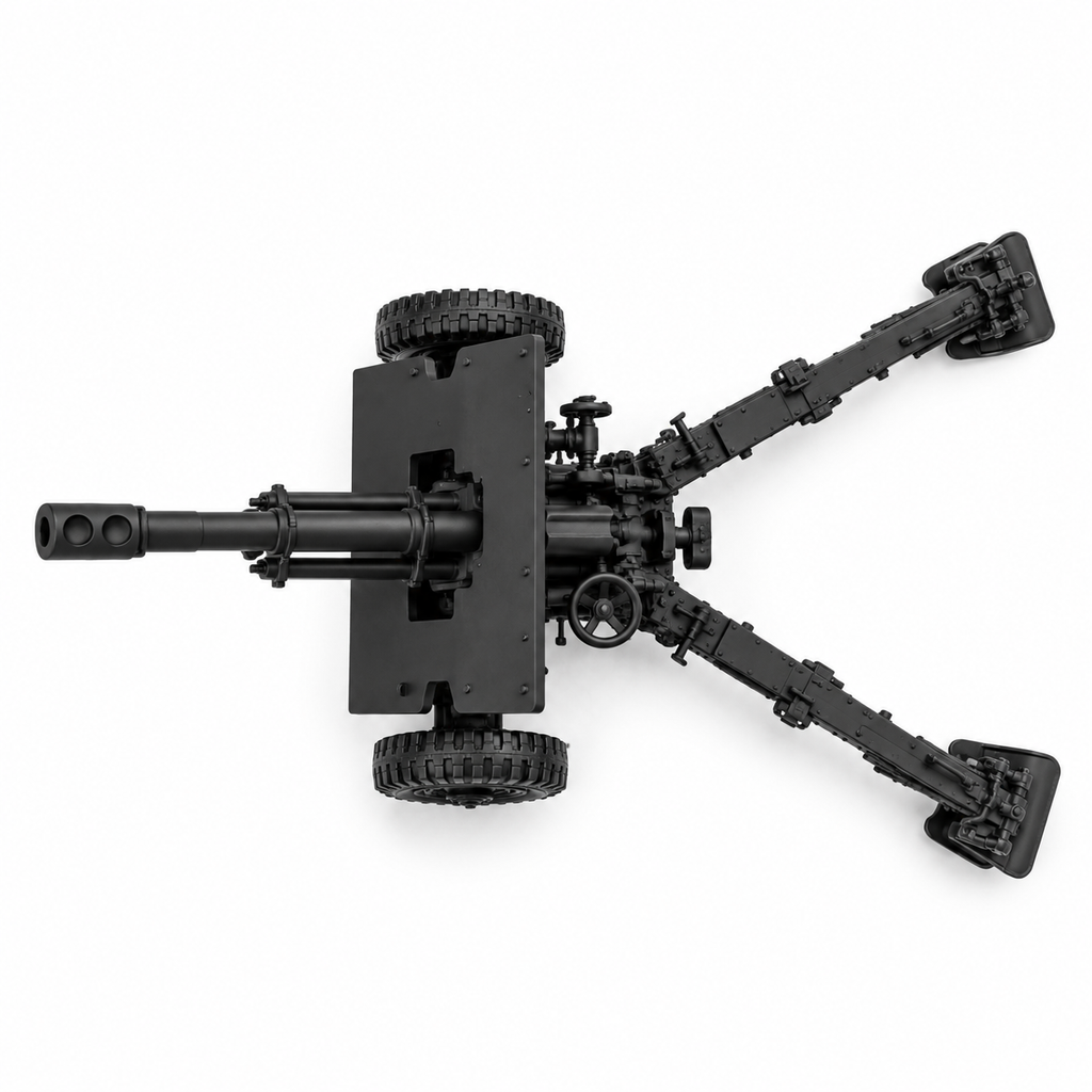 SSMODEL 1/72 1/144 Multi Scale QF 25 Pdr Field Gun FA UK Resin MODEL KIT TSS1517
