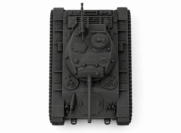 SSMODEL 1/72 1/144 Multi Scale Light Tank M24 Chaffee US WW2 Tank MODEL TSS1170