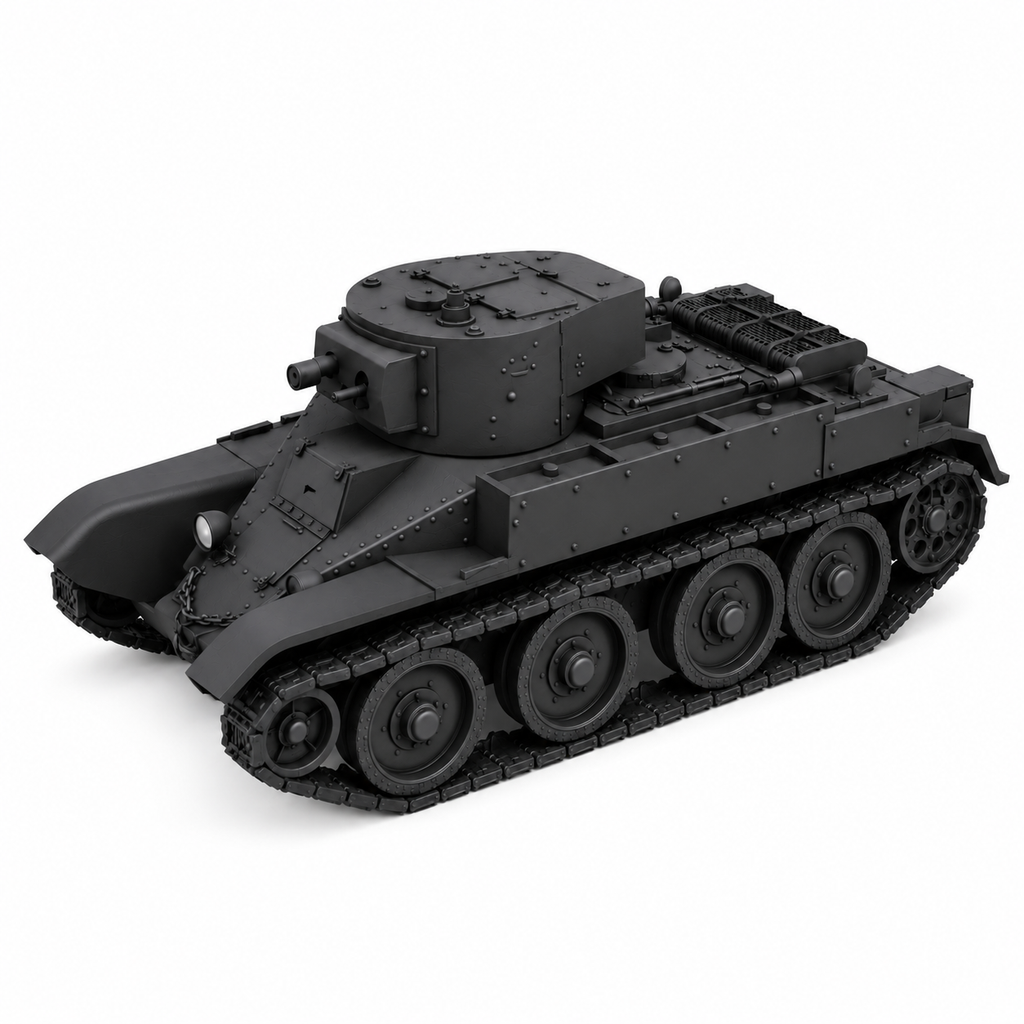 SSMODEL 1/72 1/144 KhBT-5 Soviet fictional flamethrower tank Model Kit TSS0100