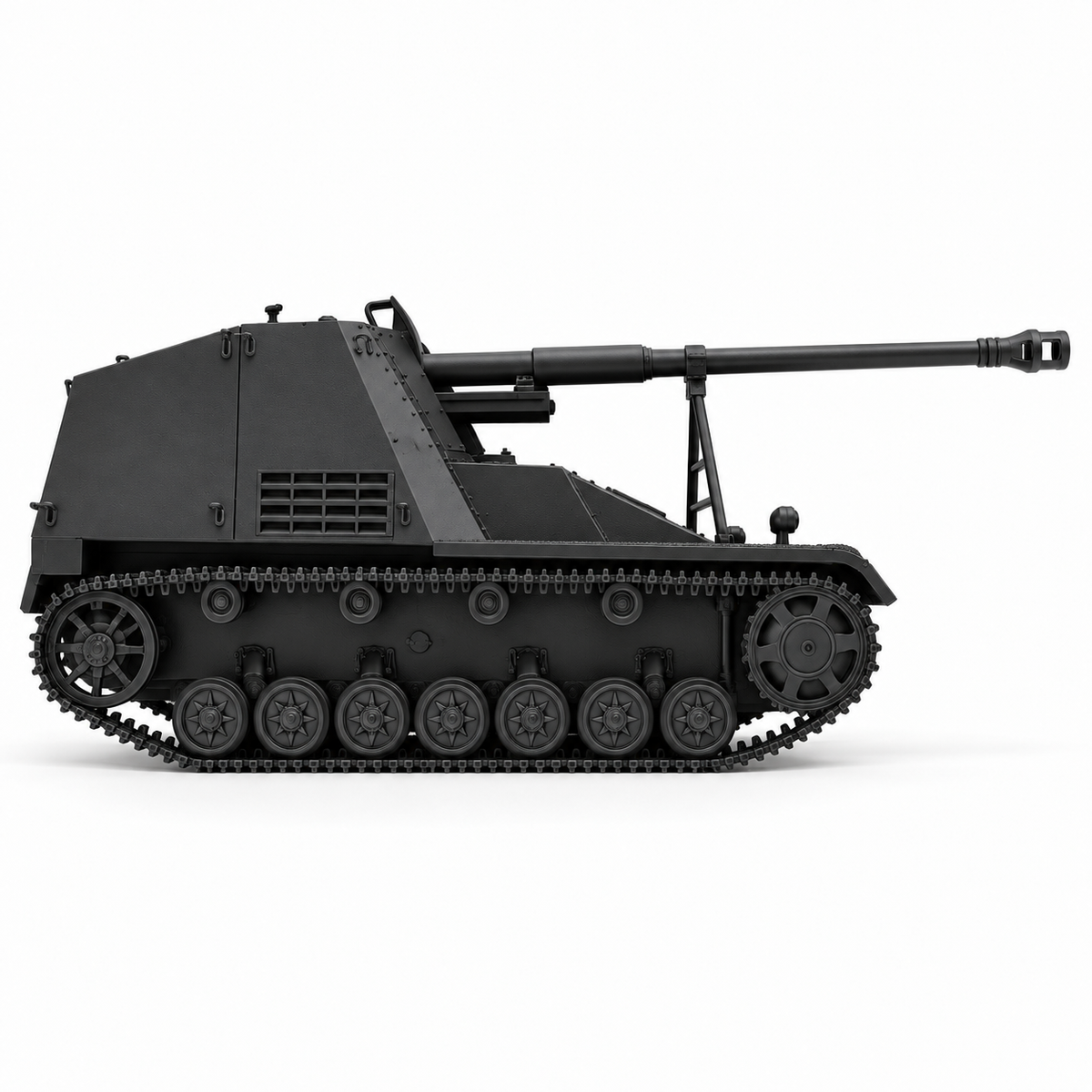 SSMODEL 1/72 1/144 WWII Nashorn Hornisse SdKfz164 88mm Resin Model Kit TSS1252 — detail view 2