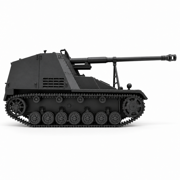SSMODEL 1/72 1/144 WWII Nashorn Hornisse SdKfz164 88mm Resin Model Kit TSS1252