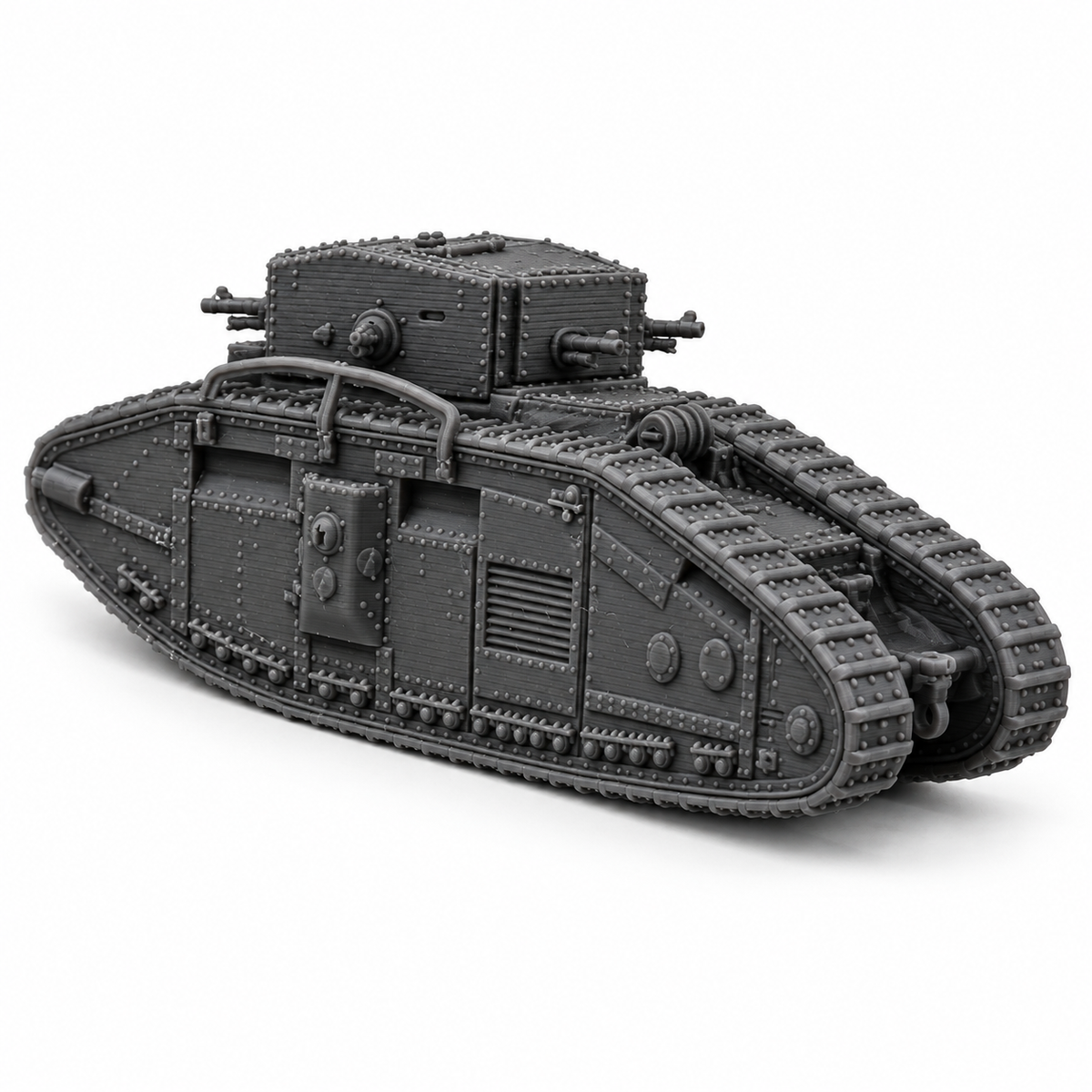 SSMODEL 1/72 1/144 Medium MarkB Whippet WW1 British Tank Resin Model Kit TSS0733 — detail view 4