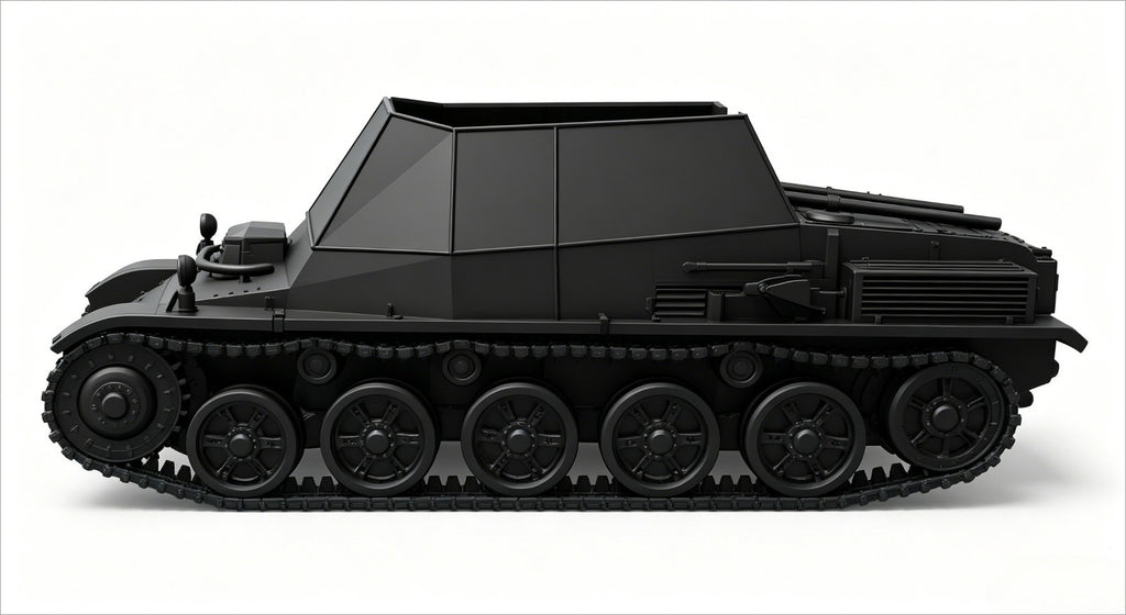 SSMODEL 1/72 1/144 Multi Scale Straussler V-4 tank Resin Model Kit TSS0252