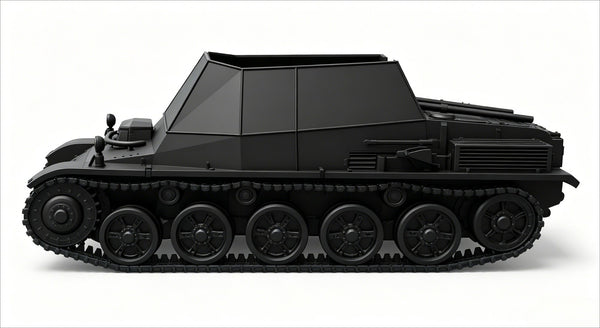 SSMODEL 1/72 1/144 Multi Scale Straussler V-4 tank Resin Model Kit TSS0252