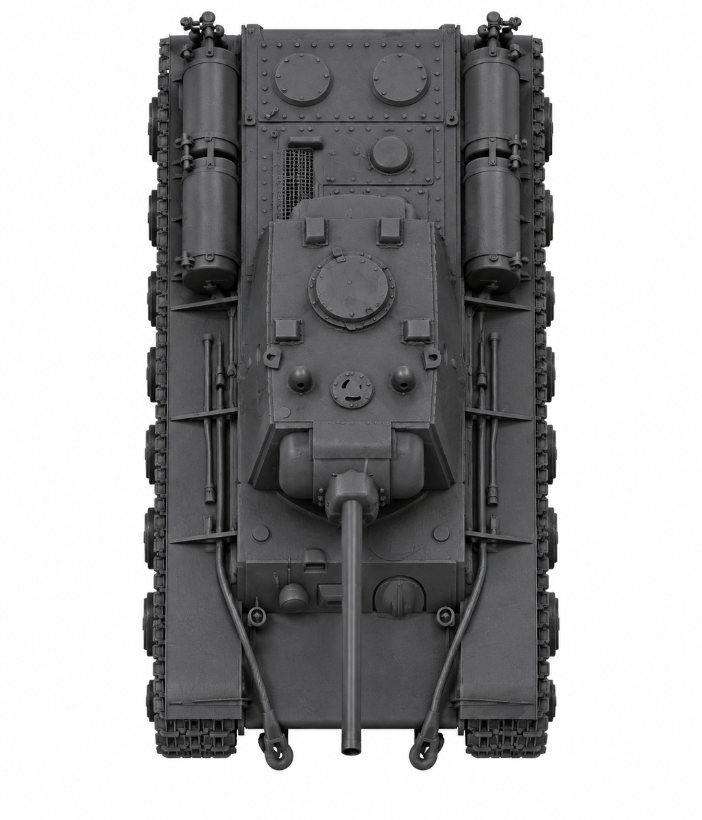 SSMODEL 1/72 1/144 Multi Scale Object 232 KV-12 Soviet tank MODEL kit TSS0109