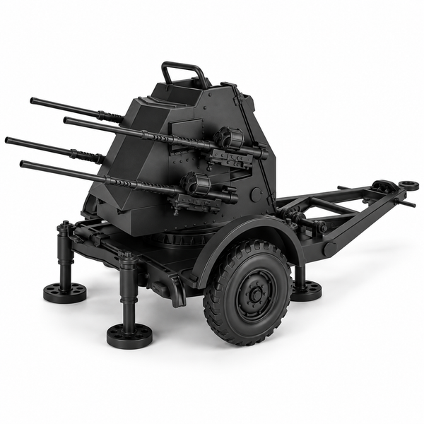 SSMODEL 1/72 1/144 Multi Scale Quad Polsten AA guns Canada Resin Model TSS0915