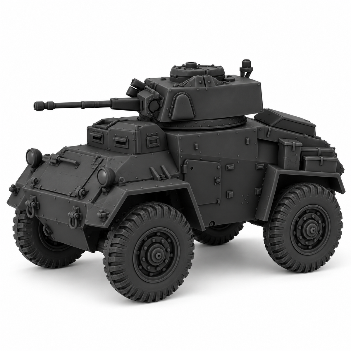 SSMODEL 1/72 1/144 Multi Scale Armoured Car Guy Mk.1 Mk.1A WW2 Model Kit TSS0766 — detail view 12