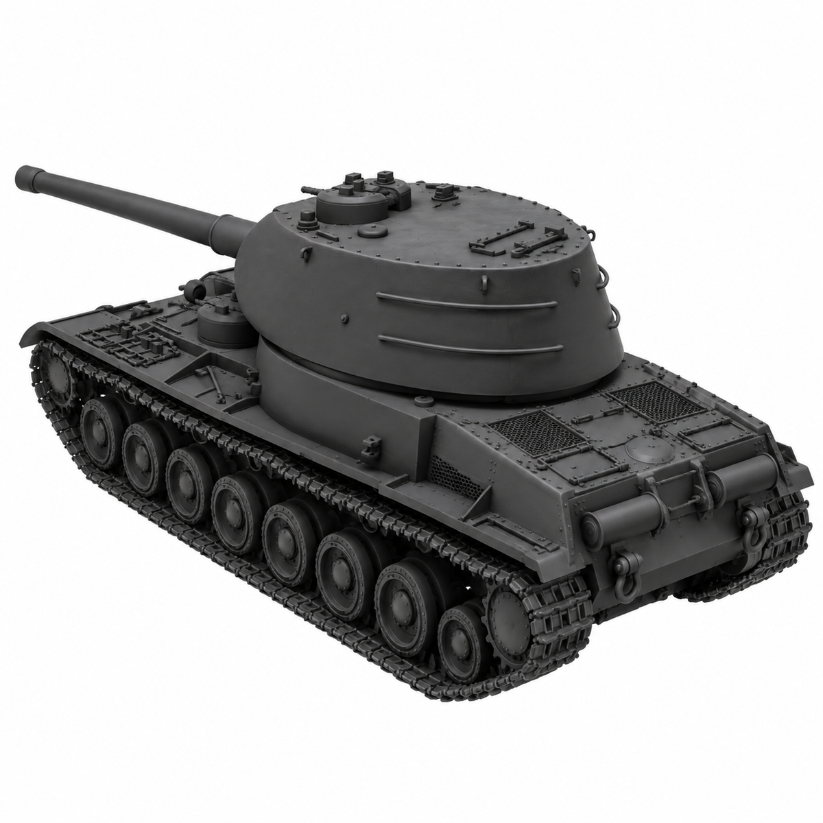 SSMODEL 1/72 1/144 Multi Scale T-103 Tank Resin MODEL kit TSS0038 — detail view 17