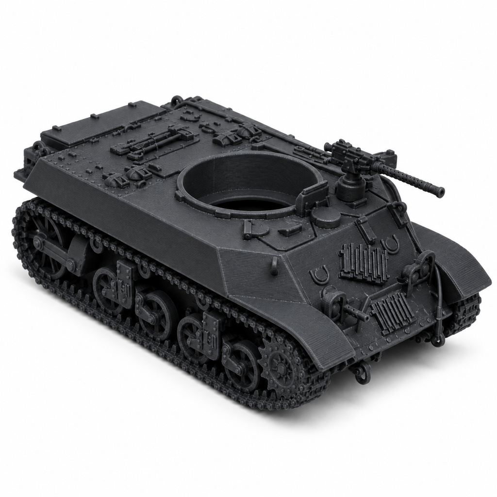 SSMODEL 1/72 1/144 Multi-Scale M3A3 Reece US Recon Tank Resin MODEL KIT TSS0202