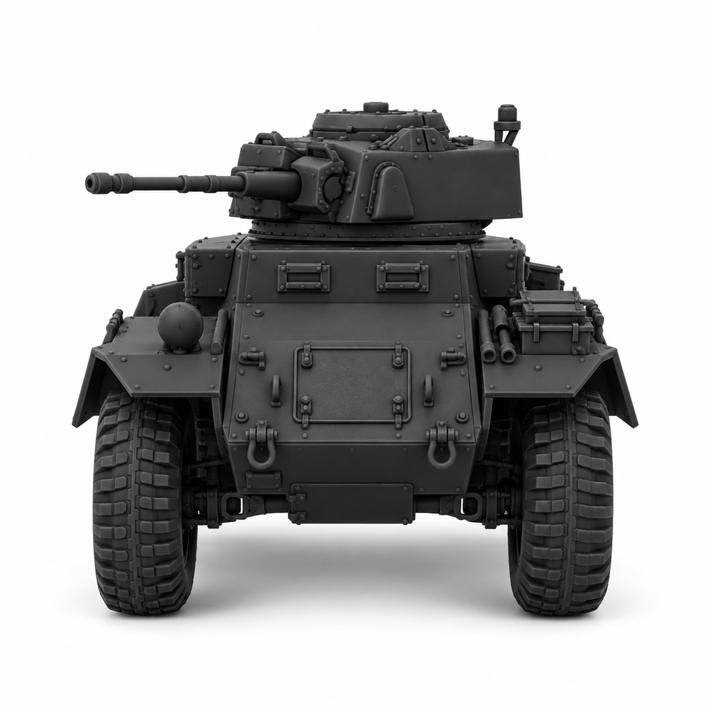 SSMODEL 1/72 1/144 Multi Scale Armoured Car Guy Mk.1 Mk.1A WW2 Model Kit TSS0766