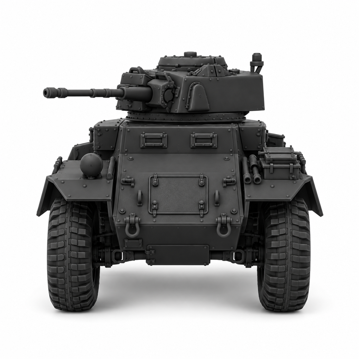 SSMODEL 1/72 1/144 Multi Scale Armoured Car Guy Mk.1 Mk.1A WW2 Model Kit TSS0766 — detail view 2