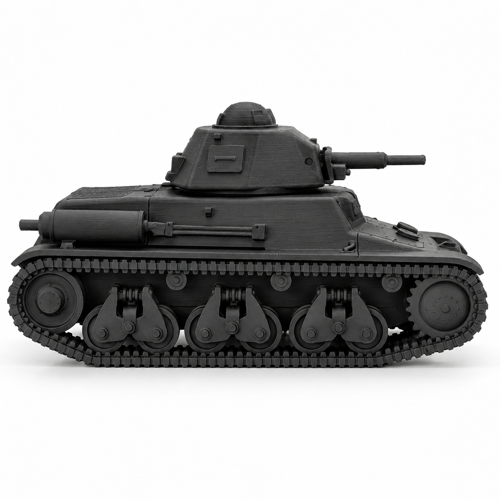 SSMODEL 1/72 1/144 WWII French Hotchkiss H39 Light Tank Resin Model Kit TSS0851