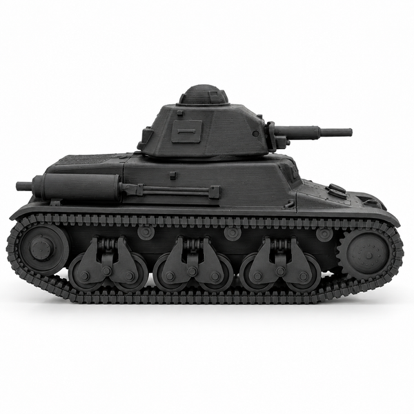 SSMODEL 1/72 1/144 WWII French Hotchkiss H39 Light Tank Resin Model Kit TSS0851