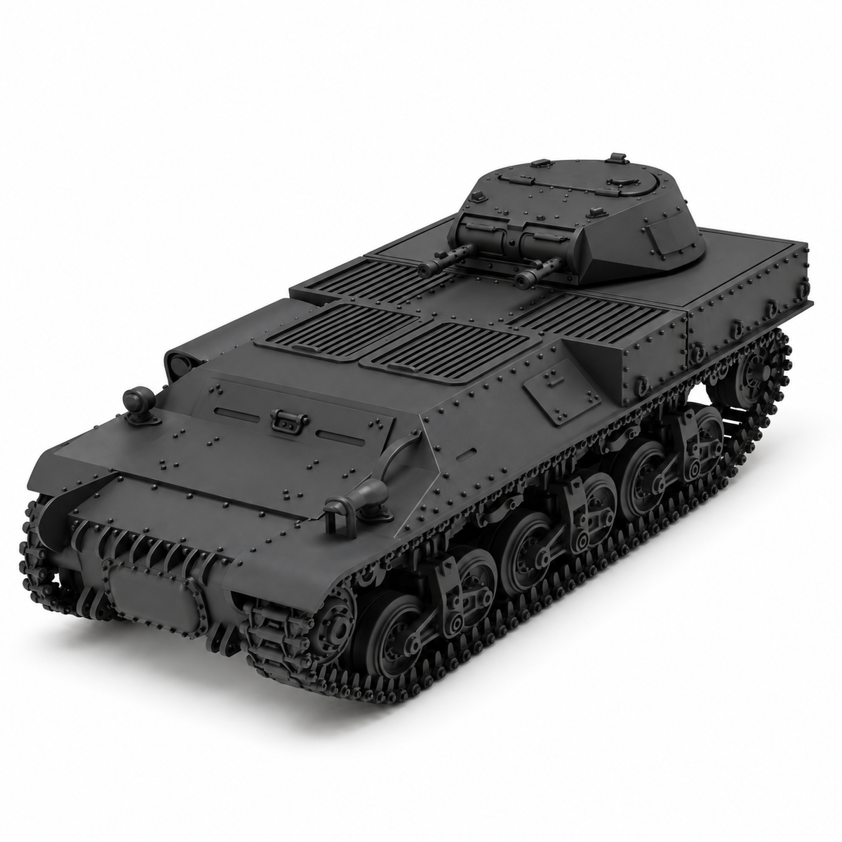 SSMODEL 1/72 1/144 PanzerI Turm auf Lorraine Schlepper f Resin Model Kit TSS0911 — detail view 17