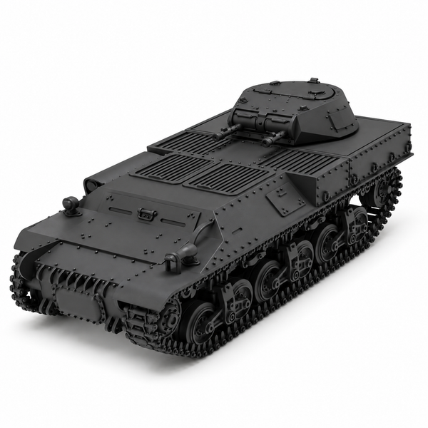 SSMODEL 1/72 1/144 PanzerI Turm auf Lorraine Schlepper f Resin Model Kit TSS0911