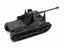 SSMODEL 1/72 1/144 Panzer I Ausf.B mit 7.5 cm StuK 40 Tank MODEL kit TSS1325
