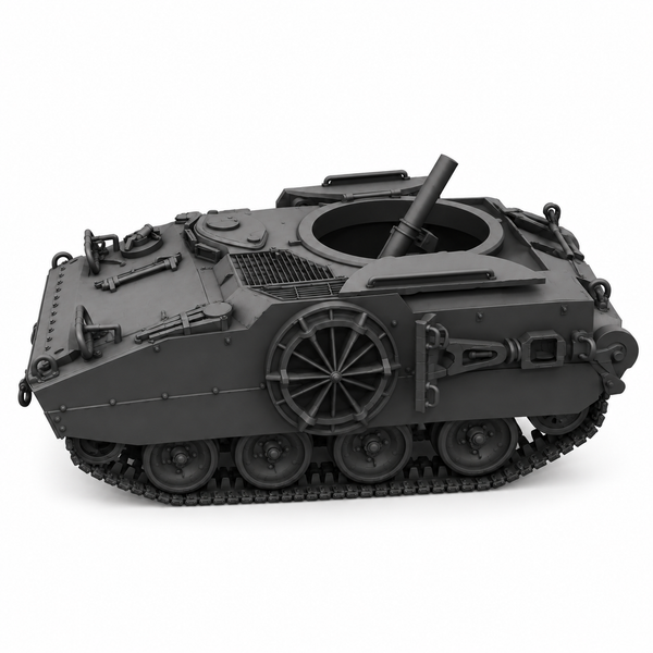 SSMODEL 1/72 1/144 Multi Scale KT-76 T114 Mortar carrier US tank MODEL TSS0396