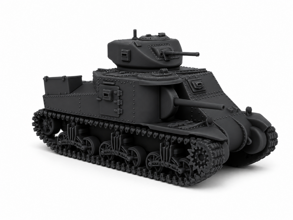 SSMODEL 1/72 1/144 Multi Scale M3 Grant Medium Tank UK WW2 Tank MODEL TSS1302