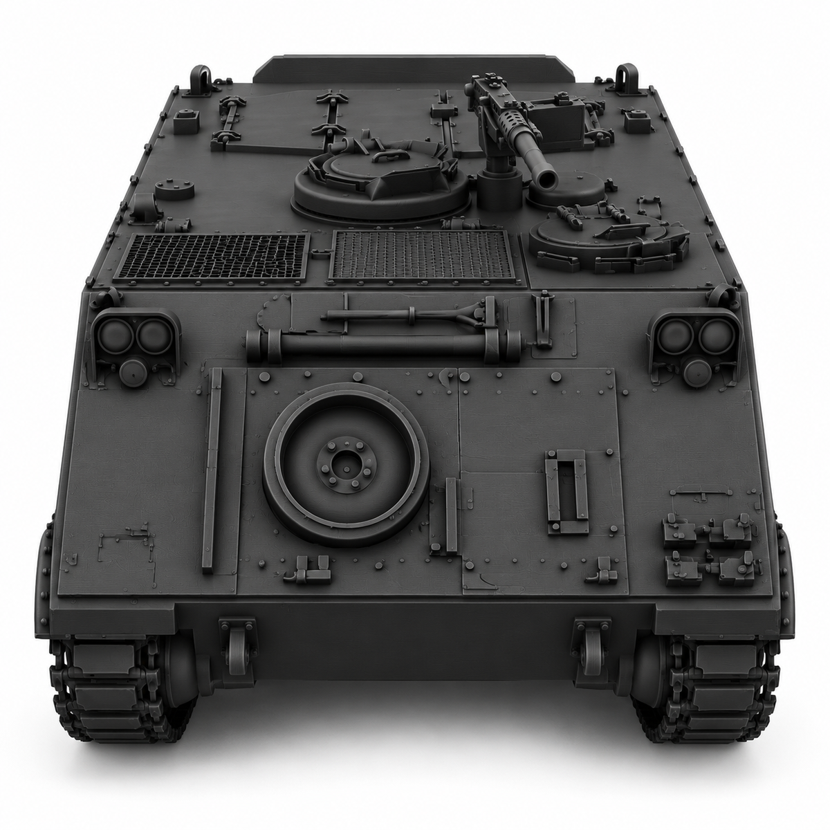 SSMODEL1/72 1/144 Multi-Scale M106 US mobile mortar Tank Resin MODEL KIT TSS0236 — detail view 10