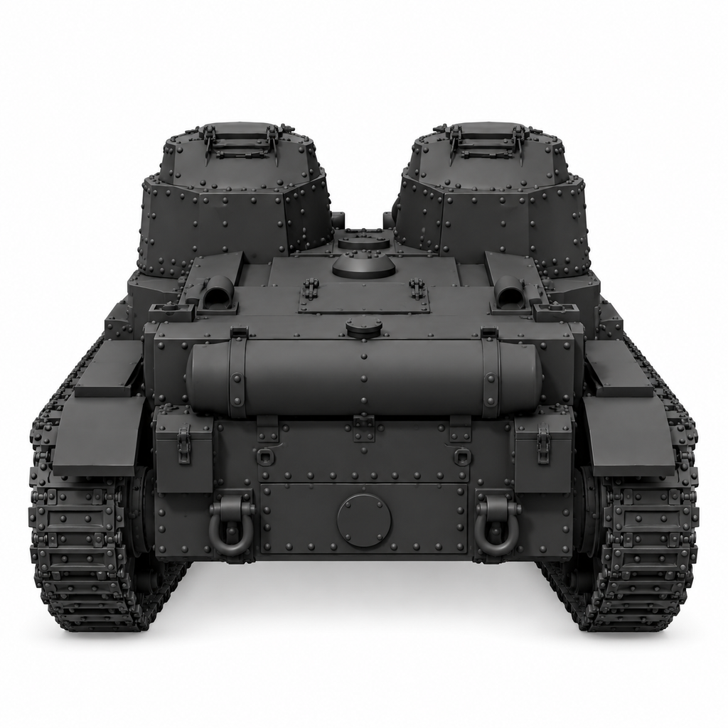 SSMODEL 1/72 1/144 Multi Scale BT-4-76 Fictional Soviet tank Model Kit TSS0155