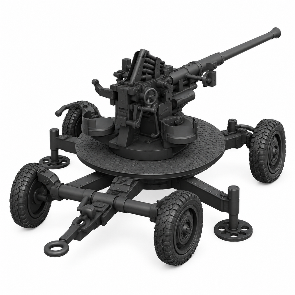 SSMODEL 1/72 1/144 Multi Scale Hungarian Bofors 40mm Resin MODEL KIT TSS0445