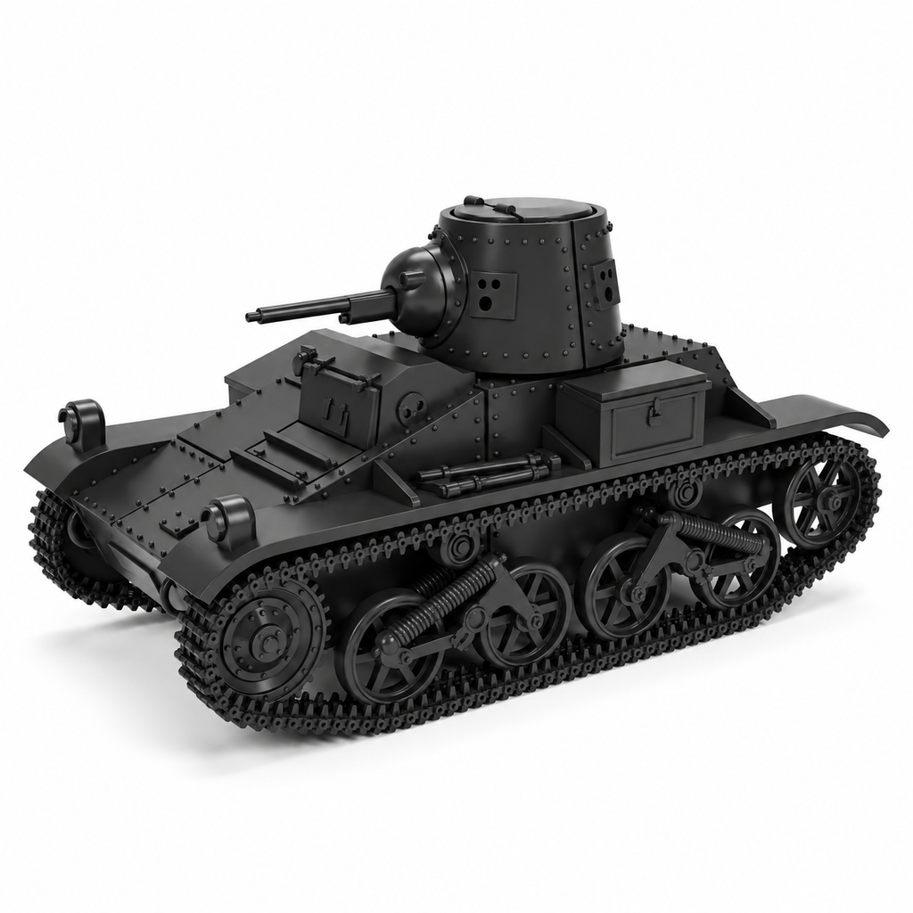 SSMODEL 1/72 1/144 Multi Scale Vickers Light Tank T-15 Resin MODEL KIT TSS1405