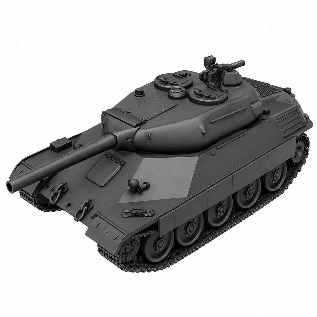 SSMODEL 1/72 1/144 Multi Scale  IS-6 Resin MODEL KIT TSS0406 — detail view 11